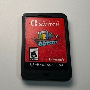 Super Mario Odyssey Nintendo Switch Game Cartridge Authentic Nintendo Game Card